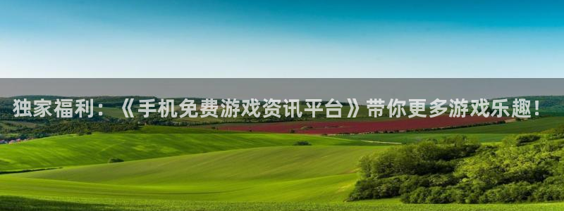 蓝冠娱乐游戏：独家福利：《手机免费游戏资讯平台》带你更多游戏