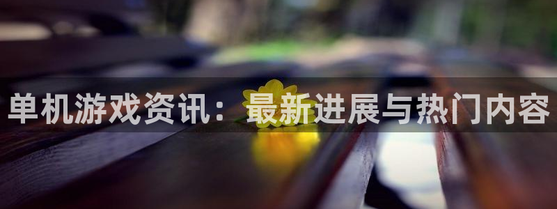 蓝冠娱乐线路测试：单机游戏资讯：最新进展与热门内容